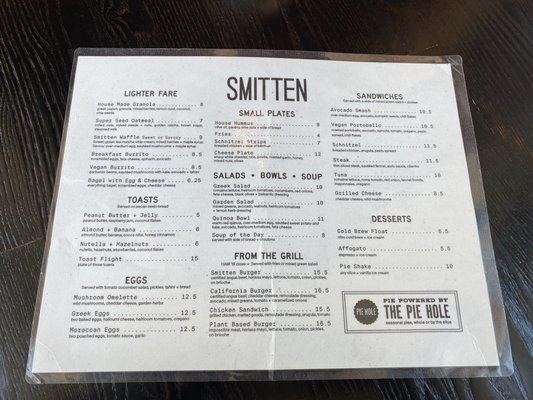 Menu photo 7 Cafe Smitten Bakersfield, CA