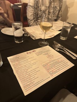 Menu photo 3 Vizcaya SoHo Tampa, FL Menu photo 3 Vizcaya SoHo Tampa, FL