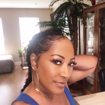 Braids by Rhonda - 2 French braids. Love 'em! - Hair Stylists Near Me - San Jose, California