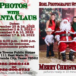 Roel Photography Studio - Santa Claus is coming to Rio Grande City