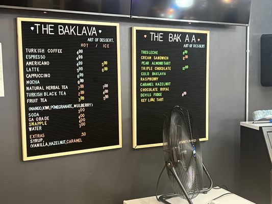 Menu photo 2 The Baklava Key West, FL