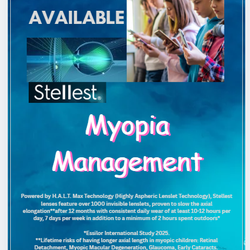Stacy Vo Optometry - Myopia Management-Stellest lens to control nearsightedness in children.