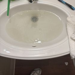 MediLodge of Taylor - This sink has been flooded for a week I couldn't even let it run to clean a resident without it overflowing