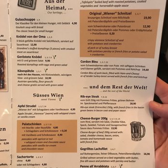Bier & Bierli - Menu - Austrian Near Me - Vienna, 9 Bier & Bierli - Menu - Austrian Near Me - Vienna, 9