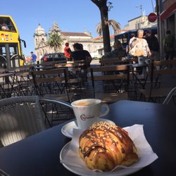 Bela Torre - Cafe Americano and chocolate croissant
