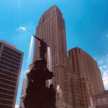 Fountain Square - View from the fountain - Music Venues Near Me - Cincinnati, Ohio