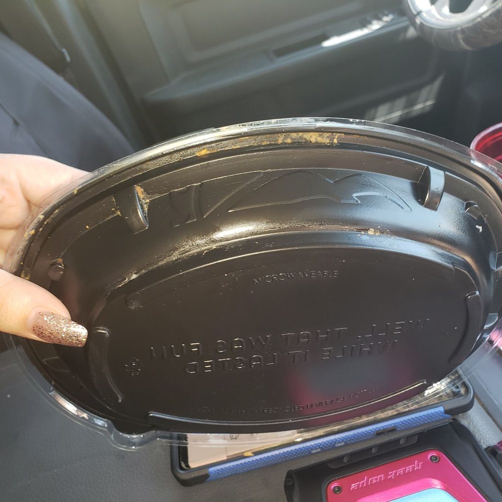 Del Taco - Dirty container - Mexican Near Me - Farmington, New Mexico