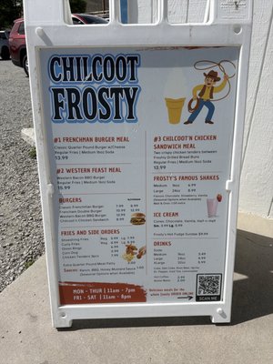 Menu photo 1 Chilcoot Frosty Chilcoot, CA Menu photo 1 Chilcoot Frosty Chilcoot, CA