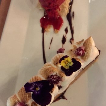 Velvet Buffalo Modern Italian - Chocolate Torte with Raspberry Sorbet. - Wine Bars Near Me - Beloit, Wisconsin