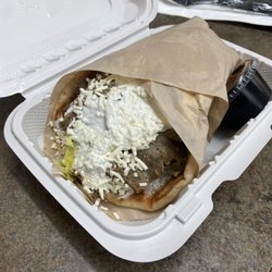 Greek Bites - Lamb Gyro. It's soooo good!