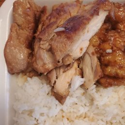 Teriyaki chicken? Teriyaki chicken?