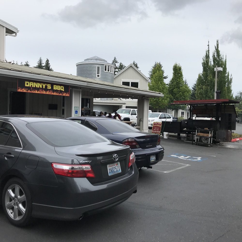 Danny's BBQ - View from parking lot on Silverdale Way - Barbeque Near Me - Silverdale, Washington Danny's BBQ - View from parking lot on Silverdale Way - Barbeque Near Me - Silverdale, Washington