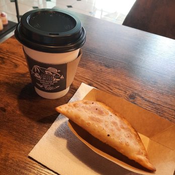 Caribbean Creole Coffee - Chicken empanada & latte - Coffee & Tea Near Me - Katy, Texas Caribbean Creole Coffee - Chicken empanada & latte - Coffee & Tea Near Me - Katy, Texas