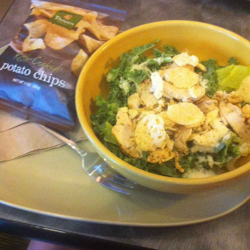 Panera Bread - Kale chicken Ceaser salad - Salad Near Me - Fresno, California