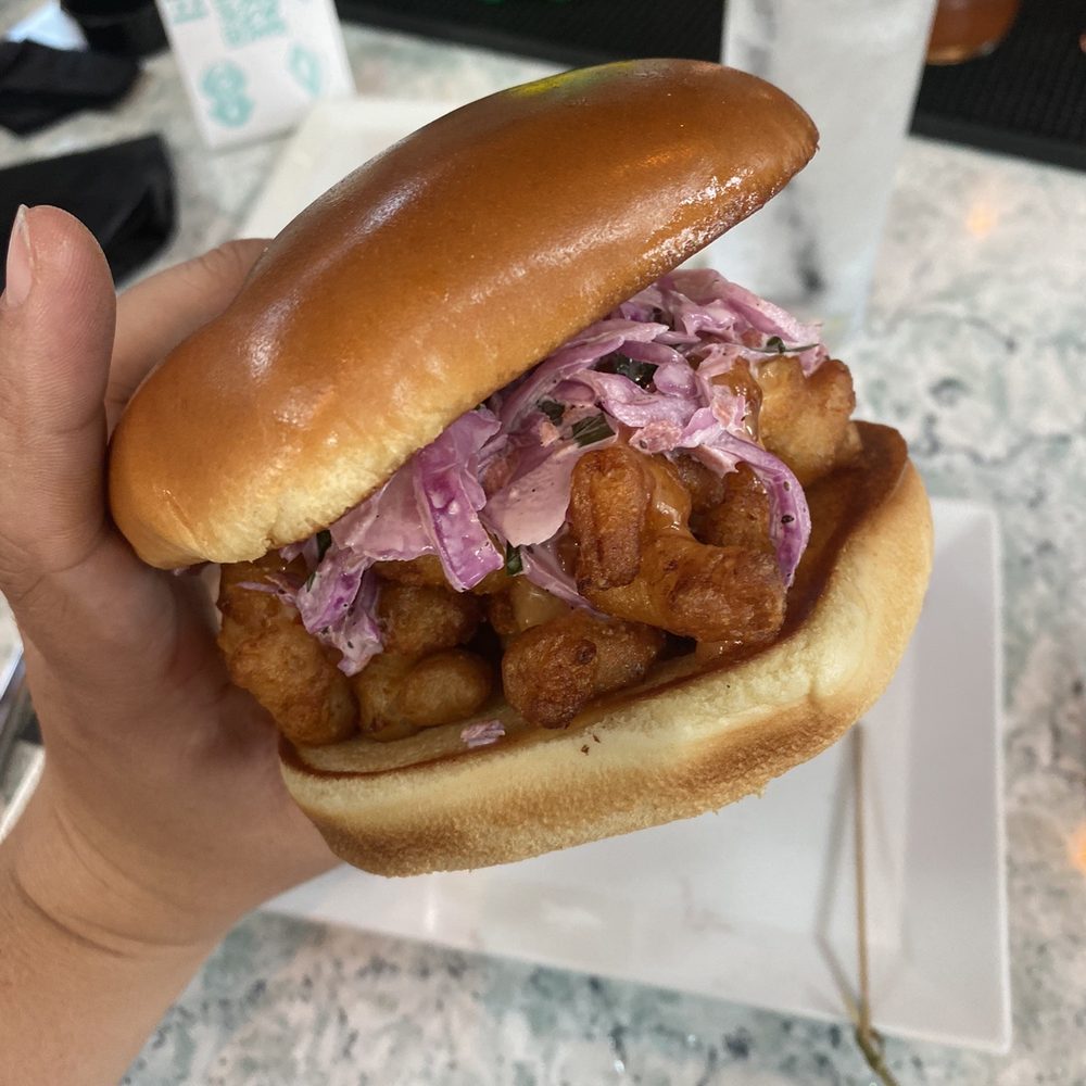 1229 Shine - Bang Bang Grouper Sandwich - Seafood Near Me - Myrtle Beach, South Carolina