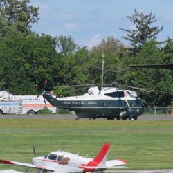 Central Jersey Airport - Marine One for President Biden