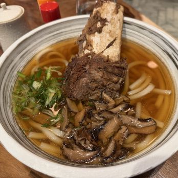 Suram Sushi & Udon - Short rib udon - the short rib was quite good! - Sushi Bars Near Me - New York, New York