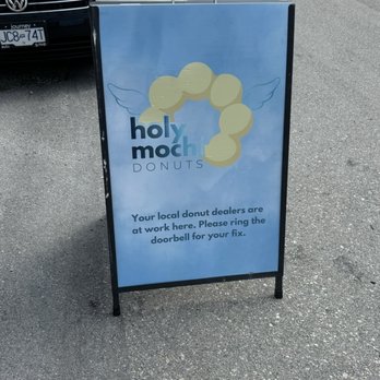 Holy Mochi Donuts - Signage - Desserts Near Me - Port Moody, British Columbia
