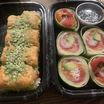 Masago Sushi 35 - Spicy girl roll and rainbow naruto roll - Japanese Near Me - Southington, Connecticut Masago Sushi 35 - Spicy girl roll and rainbow naruto roll - Japanese Near Me - Southington, Connecticut