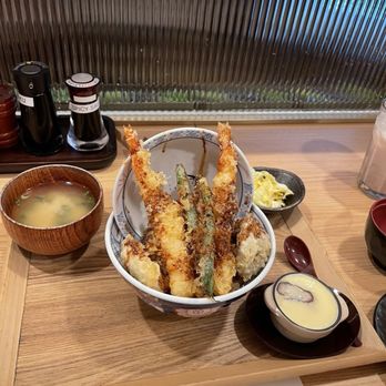Tendon Kohaku - Kohaku Tendon Set - Japanese Near Me - Bellevue, Washington Tendon Kohaku - Kohaku Tendon Set - Japanese Near Me - Bellevue, Washington