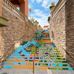 Parktowne Village - Wonderful Staircase Mural