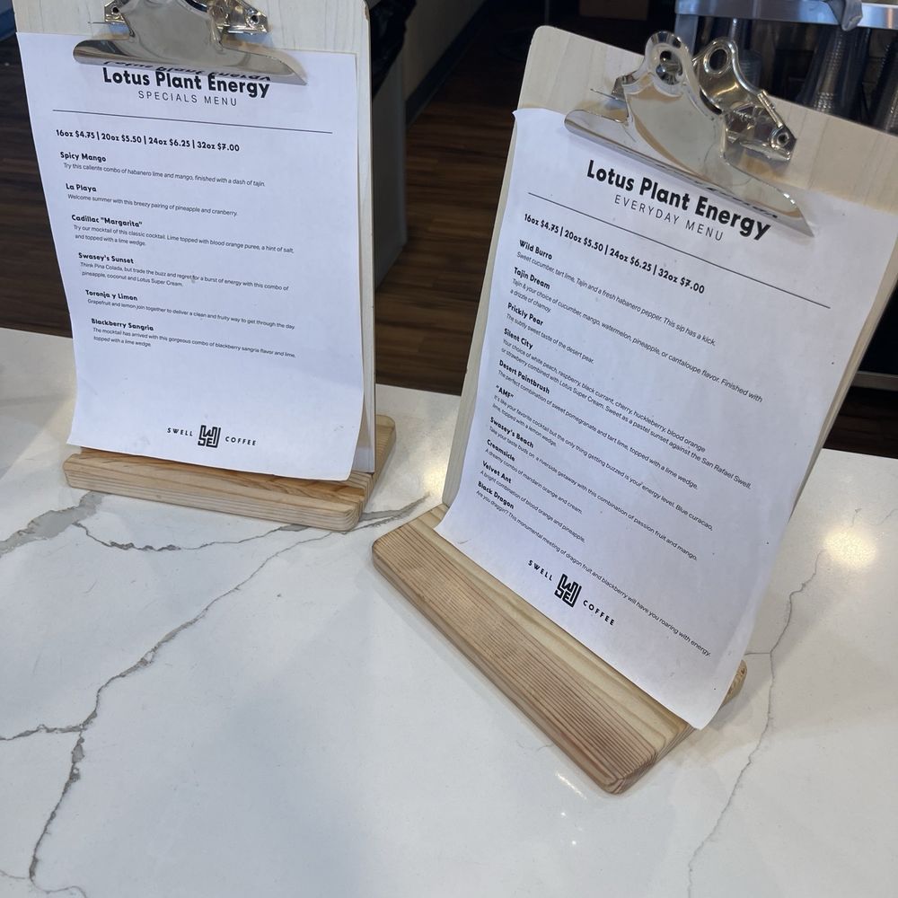 Swell Coffee - Menu - Coffee & Tea Near Me - Green River, Utah Swell Coffee - Menu - Coffee & Tea Near Me - Green River, Utah