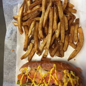 Jungle Burger - Chicago Dog with fresh cut fries!!! - Burgers Near Me - McKinney, Texas Jungle Burger - Chicago Dog with fresh cut fries!!! - Burgers Near Me - McKinney, Texas