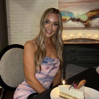 Rococo Steak - Lavender cheesecake dessert - Steakhouses Near Me - St. Petersburg, Florida