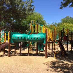 Lions Park - The play structure at Lions Park