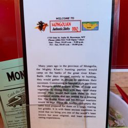 Mongolian BBQ