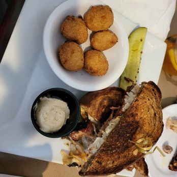 The Hideaway - Brisket Rueben Sandwich - Sports Bars Near Me - Odenton, Maryland
