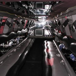 A White Knight Limouisne - Escalade Inside