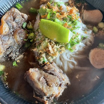 Le Thai - Thai Ox Tail & Meat Ball Noodle Soup - Thai Near Me - Las Vegas, Nevada