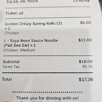 Family Thai Restaurant - Thai Near Me - Tulsa, Oklahoma