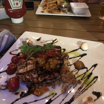 STIR - Chicken caprese and burger - Bars Near Me - Raleigh, North Carolina