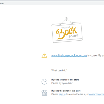 Firehouse Cookie Company - website shutdown - Bakeries Near Me Firehouse Cookie Company - website shutdown - Bakeries Near Me
