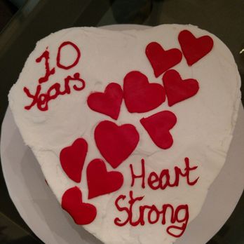 Dalton's Cakes - Please looked at the horrible script and hearts. - Cupcakes Near Me - Grayslake, Illinois