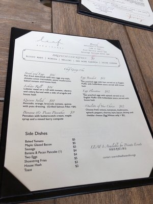 Menu photo 5 Leaf Bar & Lounge Flushing, NY