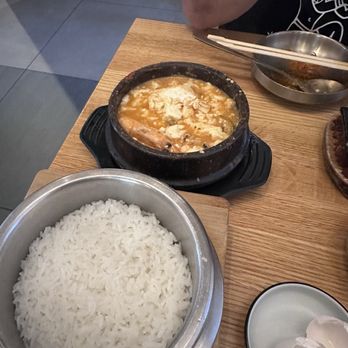 Ondam - Seafood Soft Tofu served with rice - Korean Near Me - Santa Clara, California Ondam - Seafood Soft Tofu served with rice - Korean Near Me - Santa Clara, California