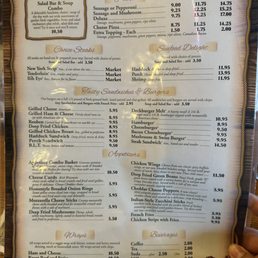 Menu Menu