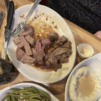 Maddox Ranch House - Medium rare prime rib that is almost exclusively well done. - Steakhouses Near Me - Perry, Utah