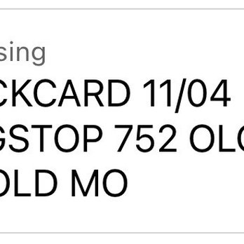 Wingstop - Pending charge holding money from my checking account - Chicken Wings Near Me - Arnold, Missouri