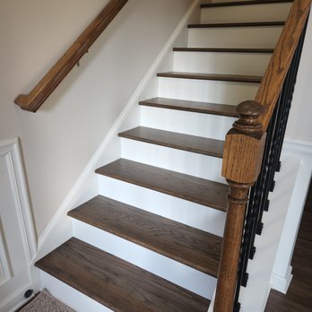 50Floor - New Oak stairs. - Flooring Near Me - Roswell, Georgia 50Floor - New Oak stairs. - Flooring Near Me - Roswell, Georgia