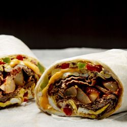 Hot Bagels & Deli - Steak buritos