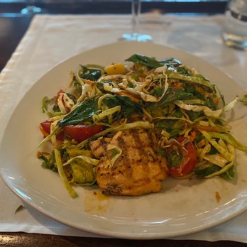 Bartlett's - Asian Noodle Salad with Salmon - Steakhouses Near Me - Austin, Texas Bartlett's - Asian Noodle Salad with Salmon - Steakhouses Near Me - Austin, Texas