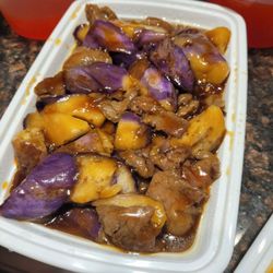 Jing Fong - Beef and eggplant was delicious
