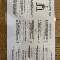 the menu the menu