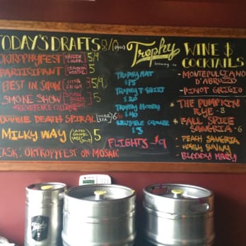 Trophy Brewing - On draft at the moment - Bars Near Me - Raleigh, North Carolina Trophy Brewing - On draft at the moment - Bars Near Me - Raleigh, North Carolina