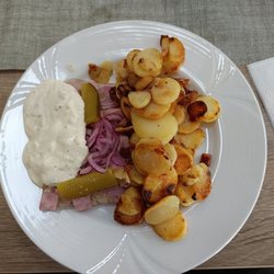 Bretfelds King Grill - Sülze mit selbst gemachter Remoulade und selbst gemachten Bratkartoffeln  (31.01.2025) H.S