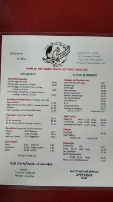 Menu photo 5 Famous Lunch Troy, NY Menu photo 5 Famous Lunch Troy, NY